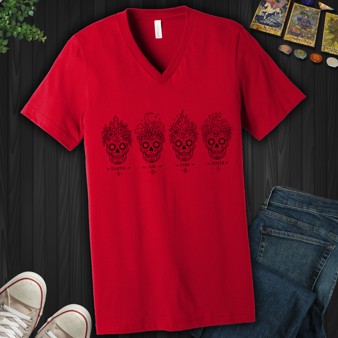 Element Skulls- V-Neck