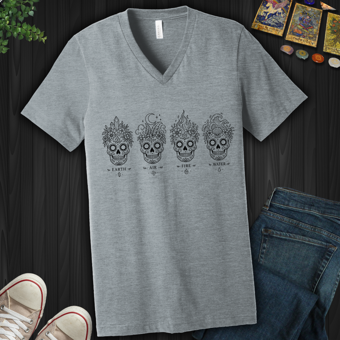 Element Skulls- V-Neck