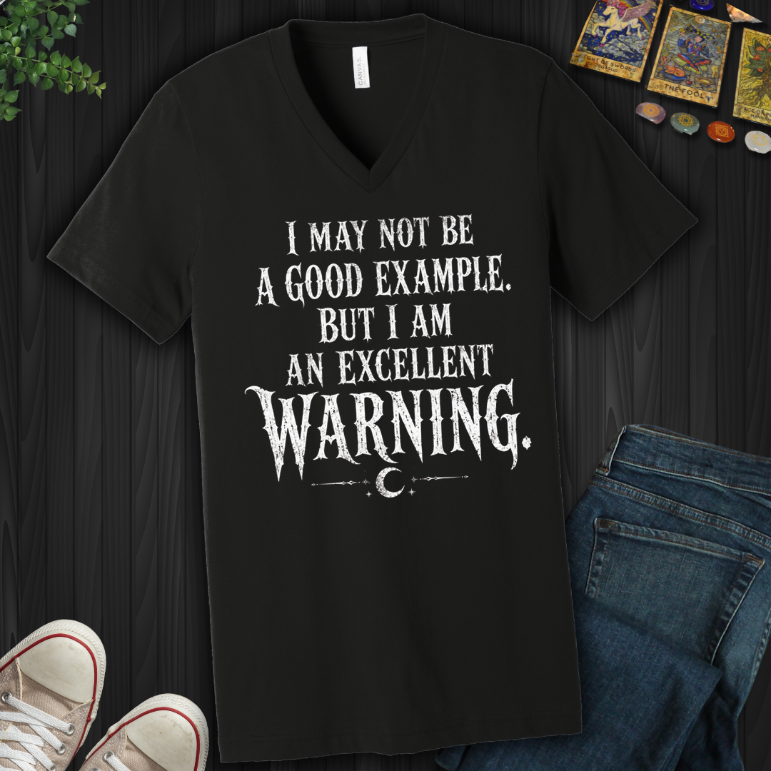 Excellent Warning- V-Neck