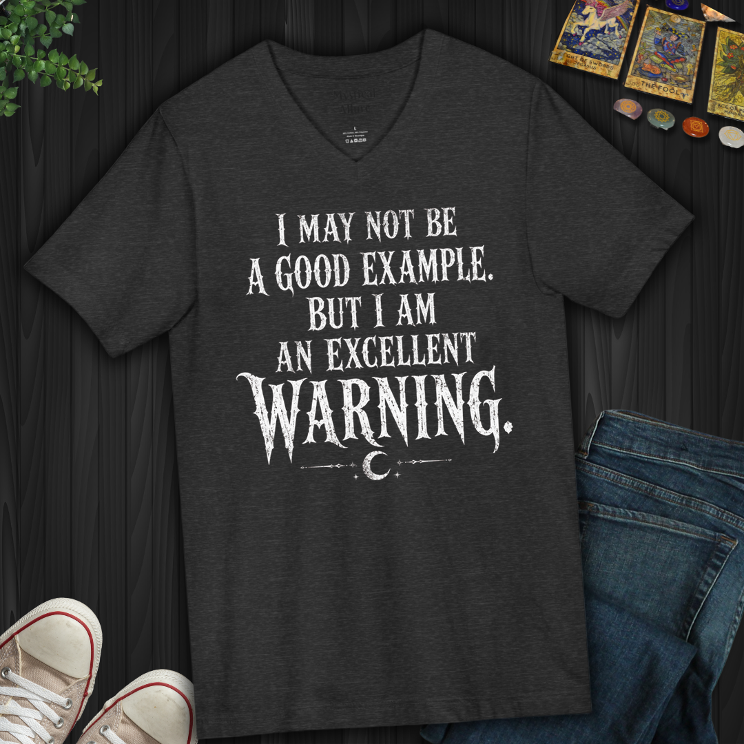Excellent Warning- V-Neck