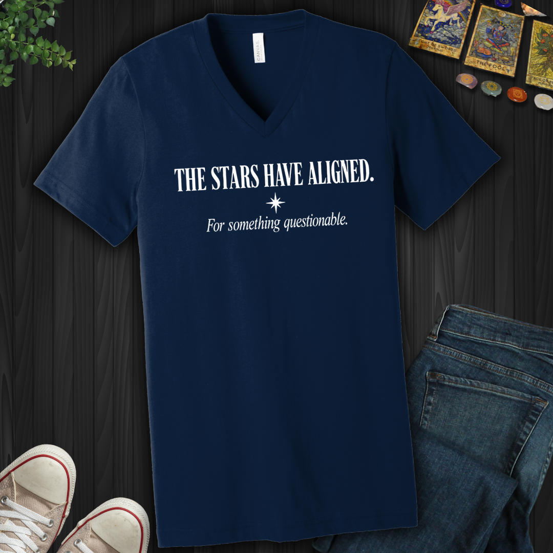 Something Questionable- V-Neck