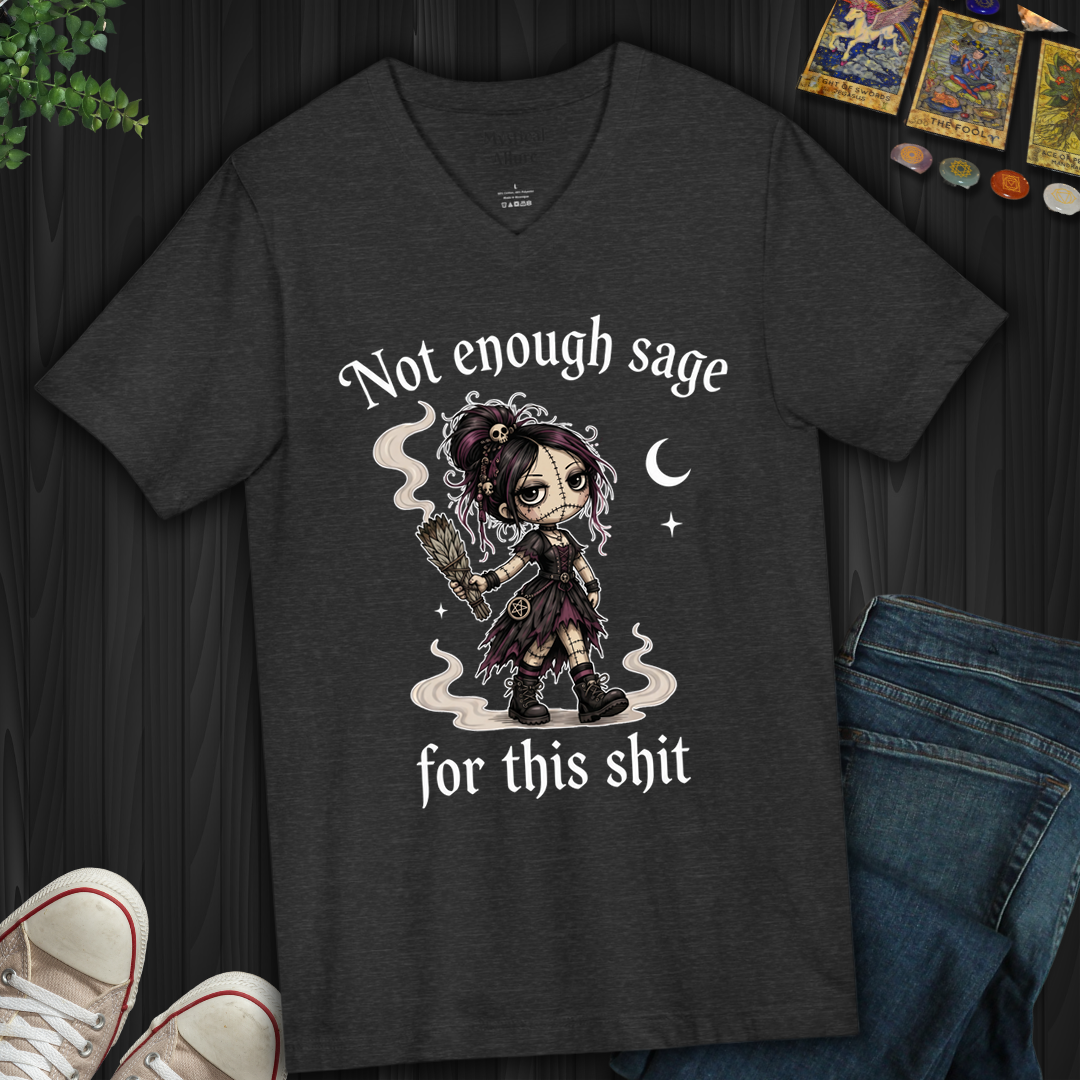 Not Enough Sage- V-Neck