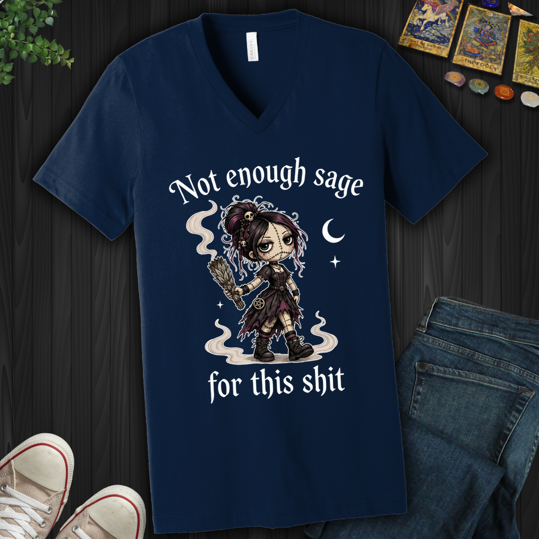 Not Enough Sage- V-Neck