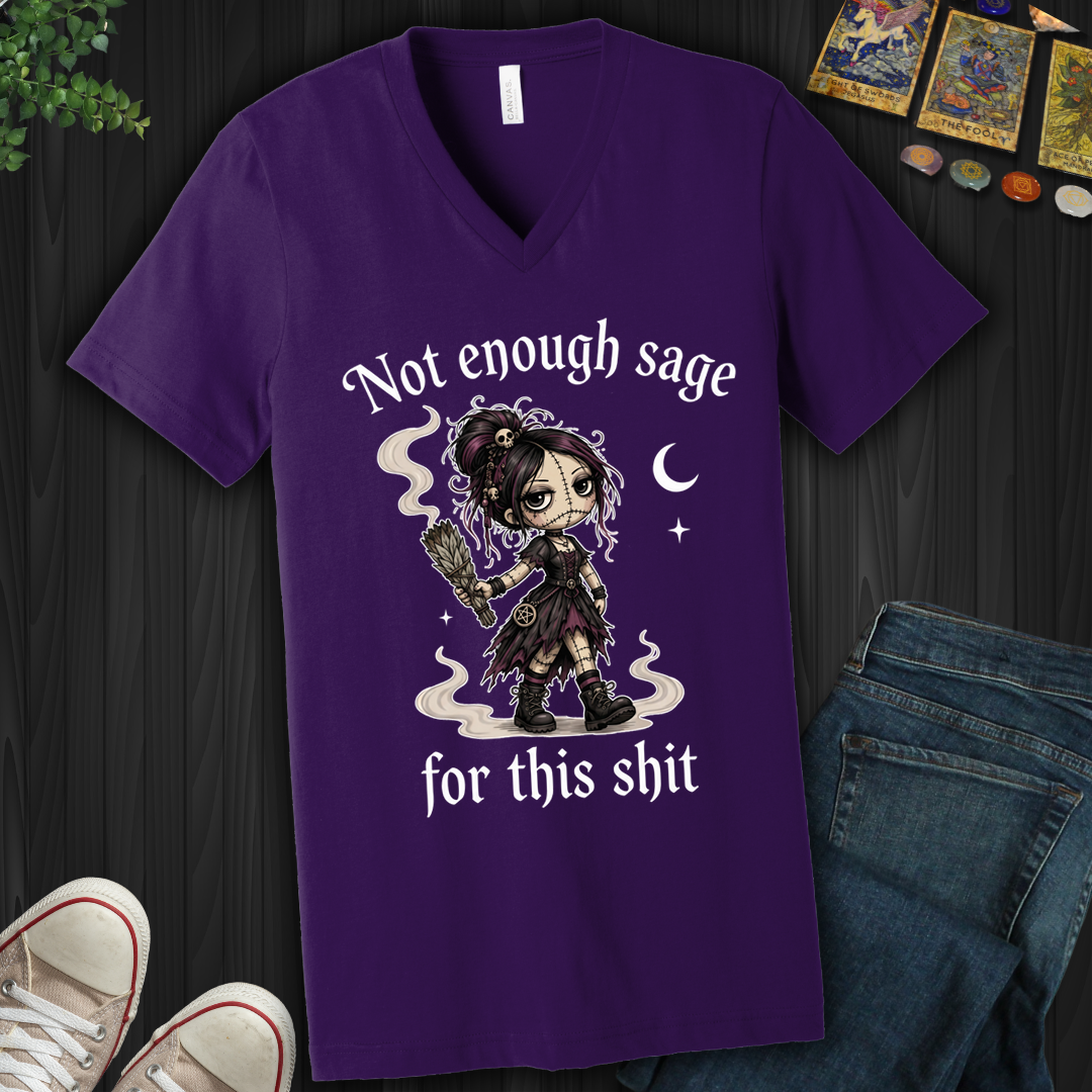Not Enough Sage- V-Neck