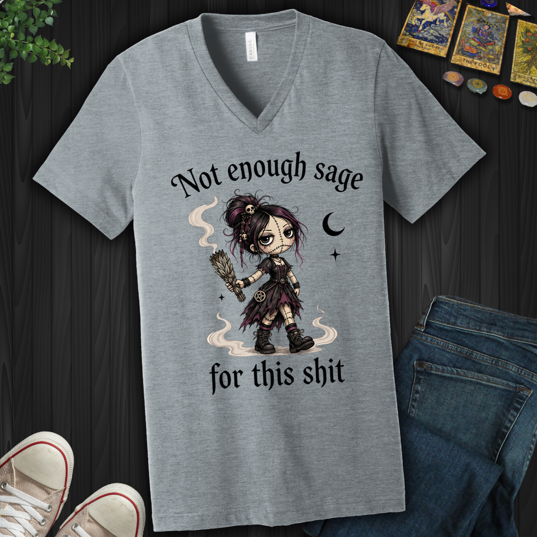Not Enough Sage- V-Neck