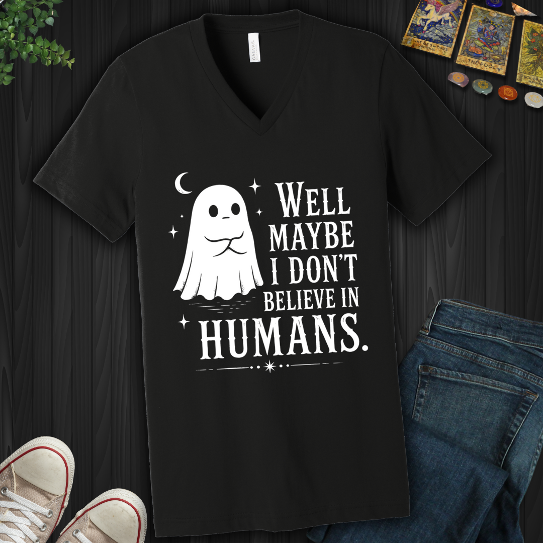 Believe In Humans- V-Neck