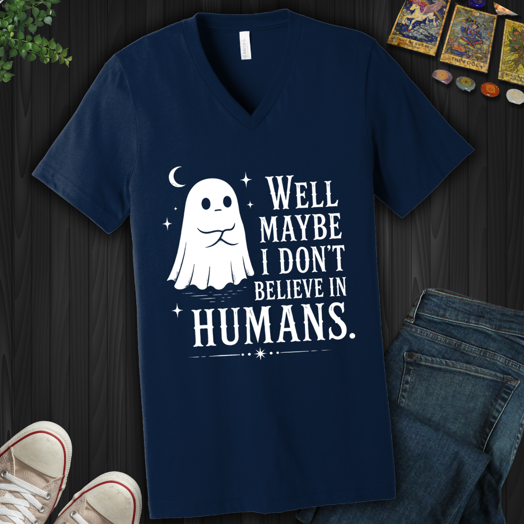 Believe In Humans- V-Neck