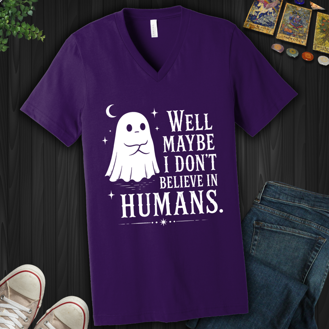 Believe In Humans- V-Neck