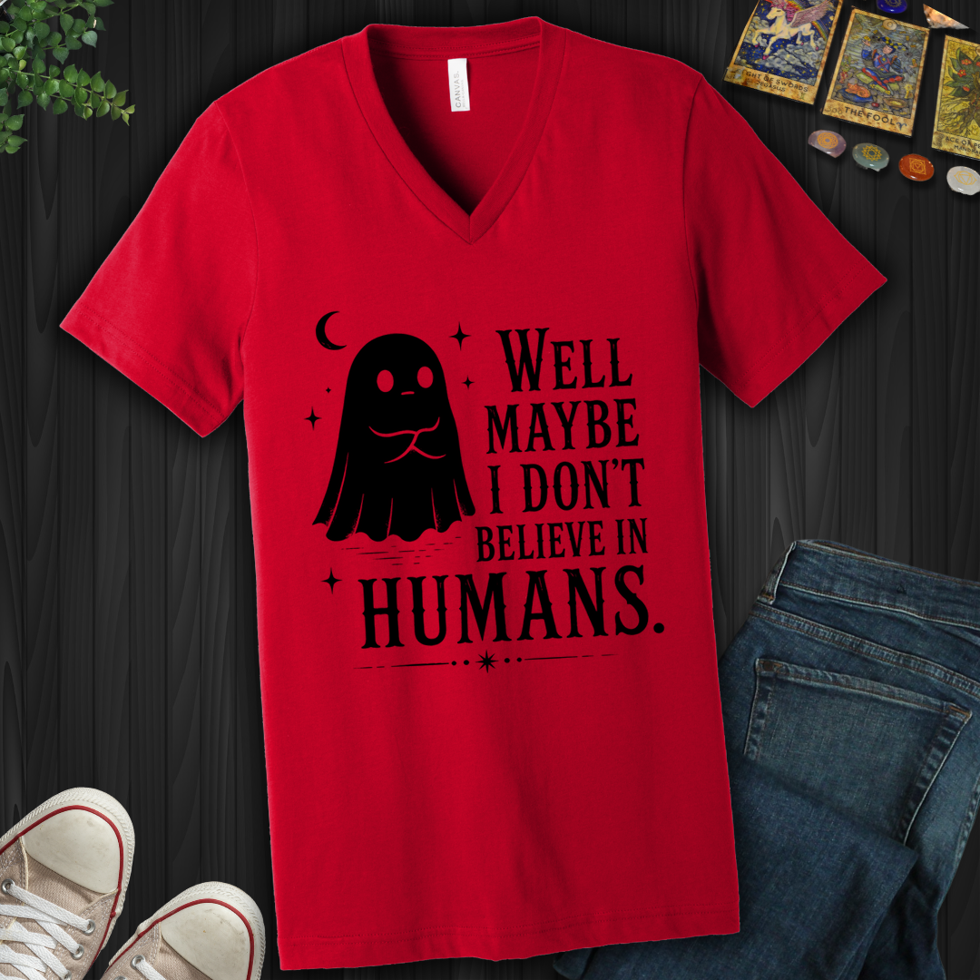 Believe In Humans- V-Neck