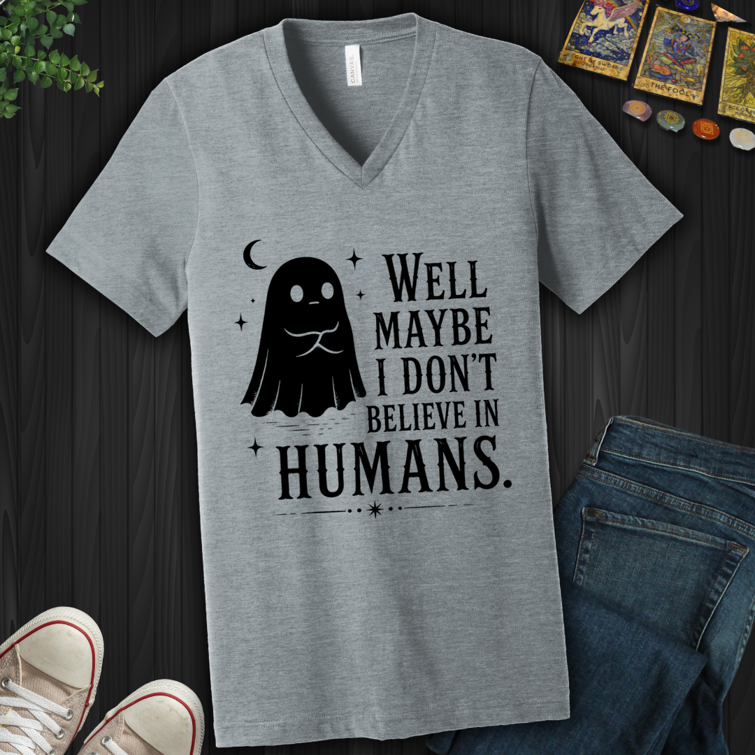 Believe In Humans- V-Neck