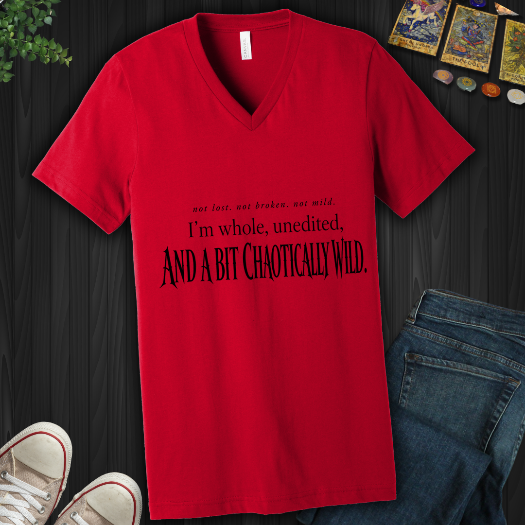 Chaotically Wild- V-Neck