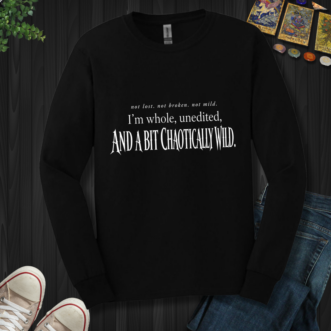 Chaotically Wild- Long Sleeve