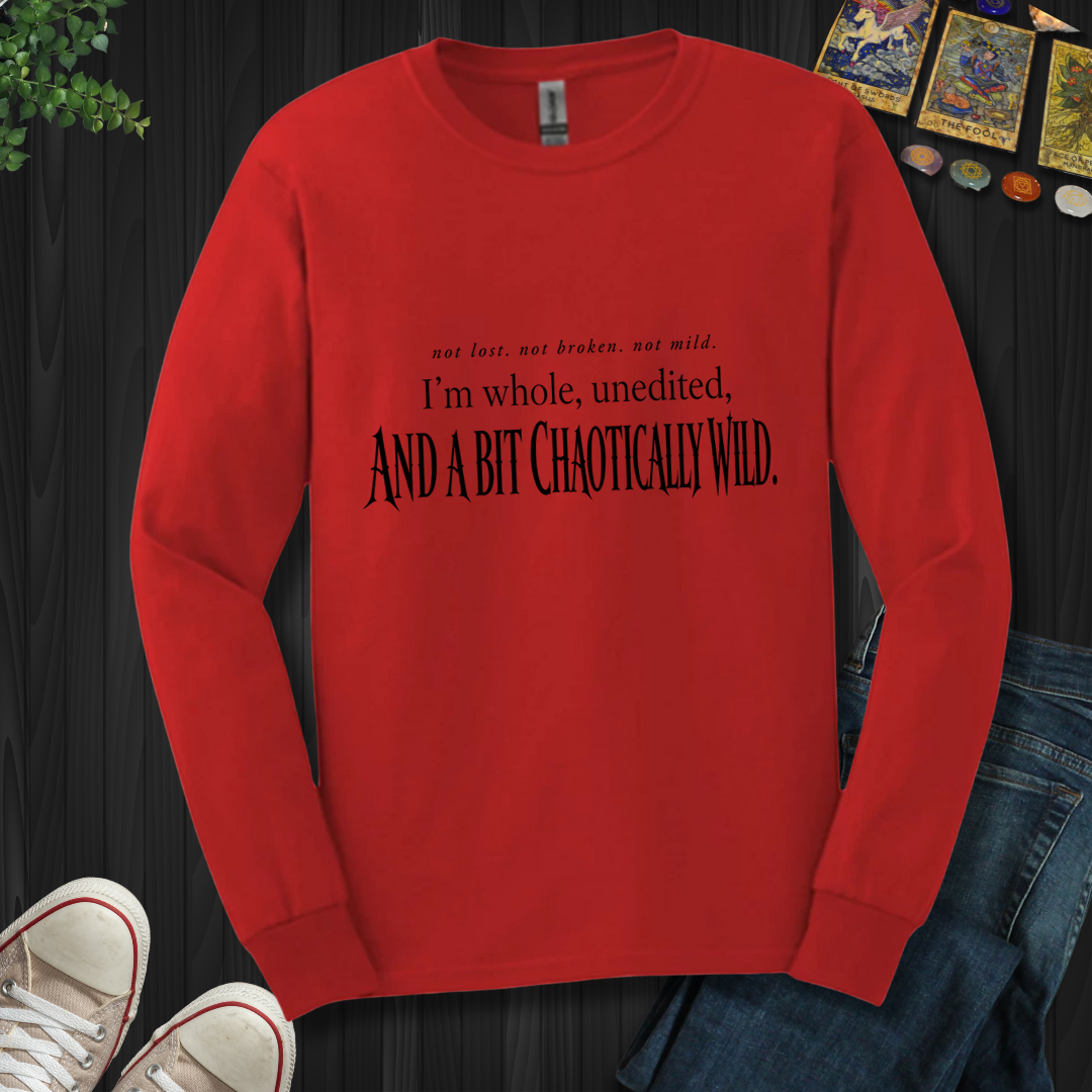 Chaotically Wild- Long Sleeve