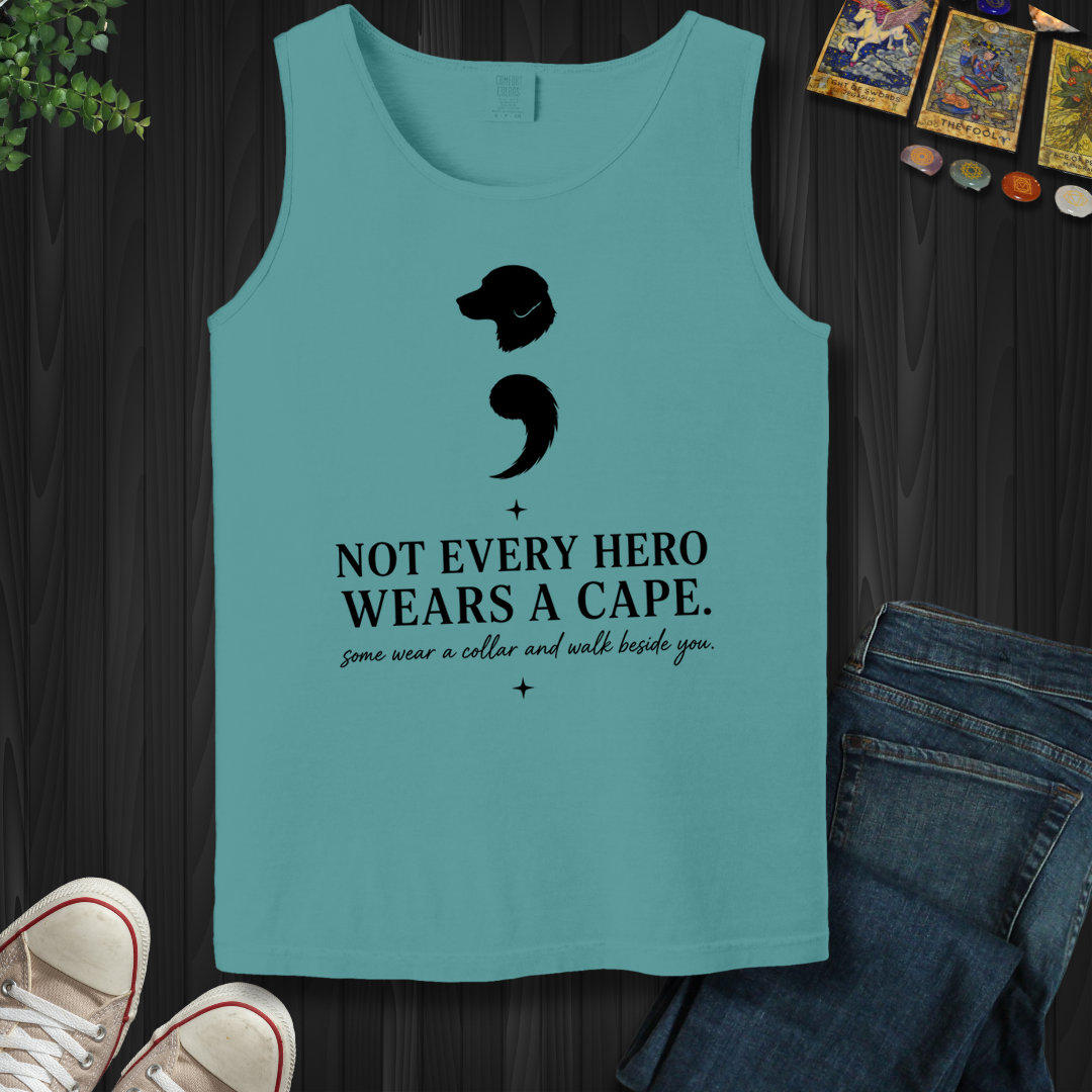 Dog Semicolon- Tank Top