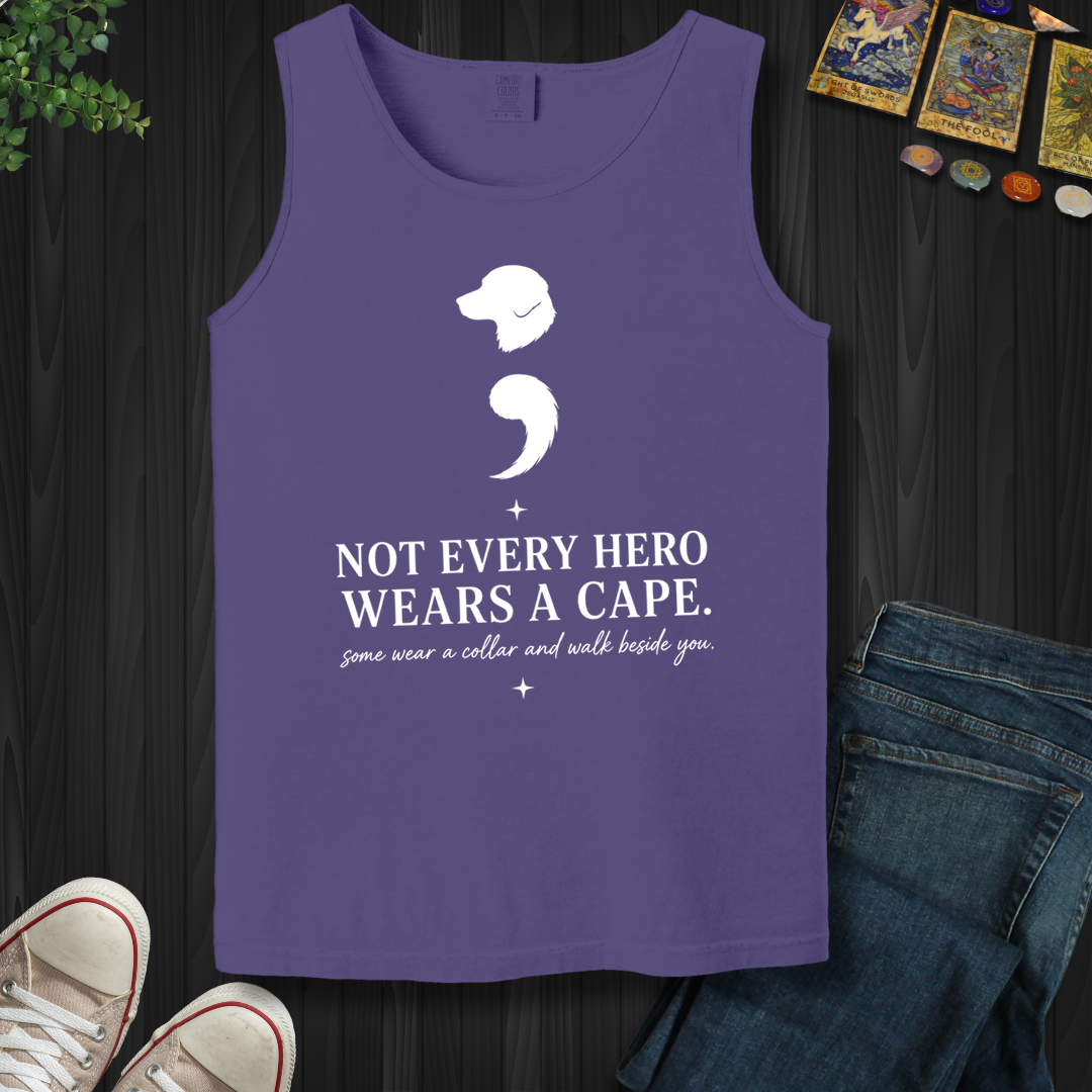 Dog Semicolon- Tank Top