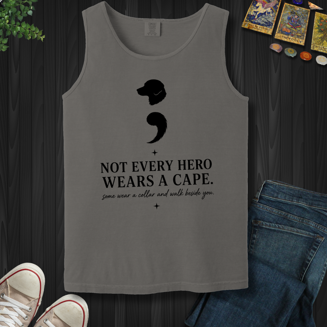 Dog Semicolon- Tank Top