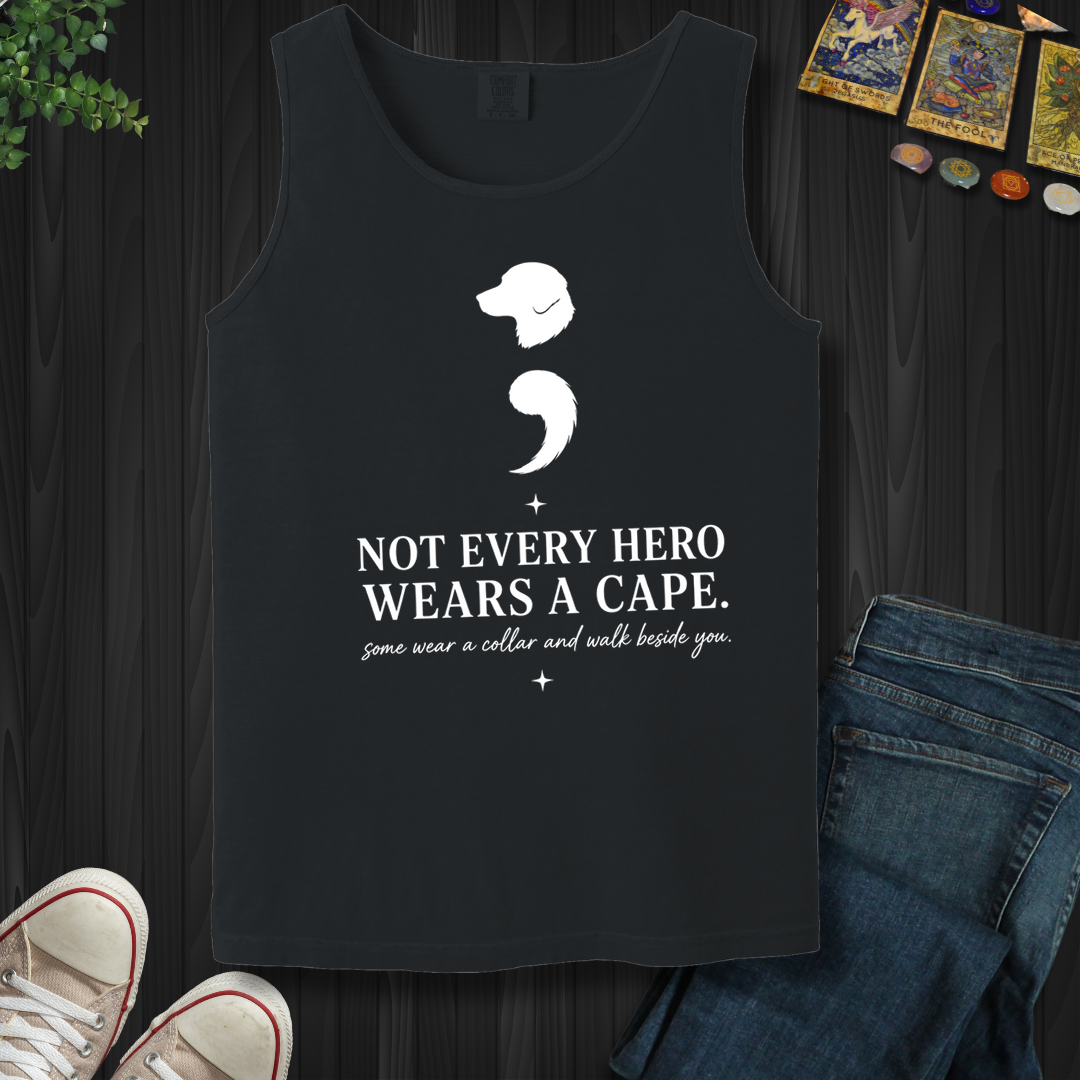Dog Semicolon- Tank Top