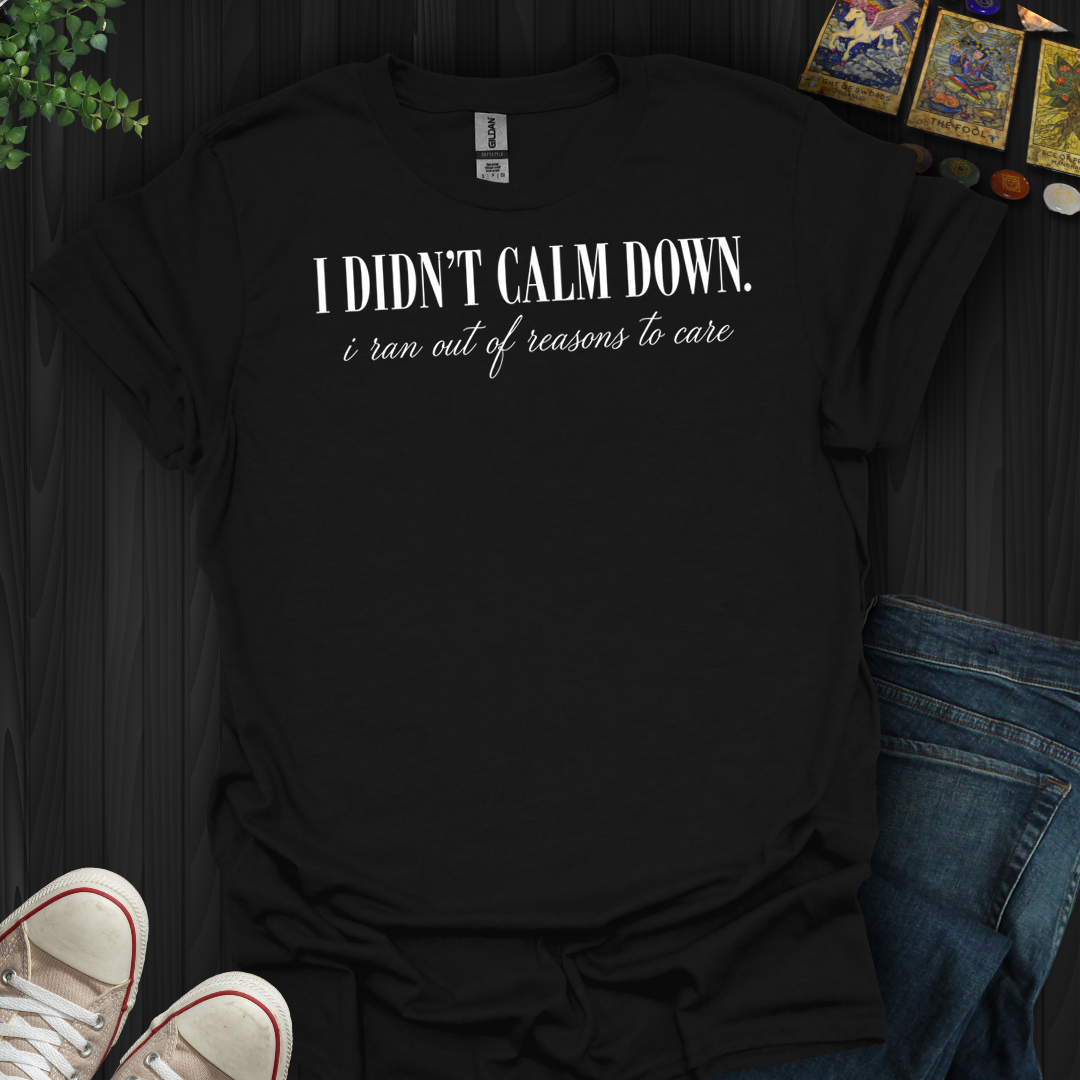 I Didn't Calm Down- T-Shirt