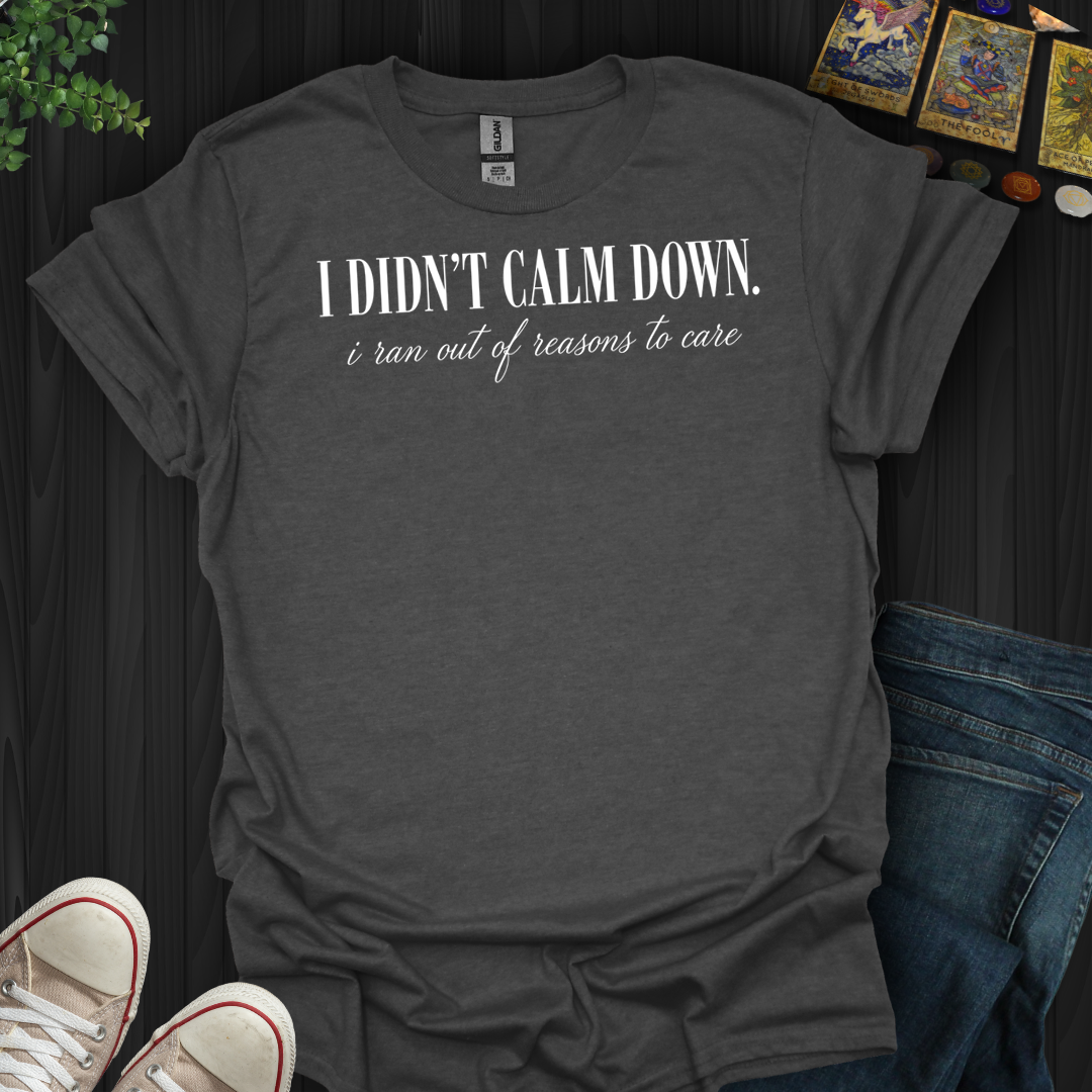I Didn't Calm Down- T-Shirt