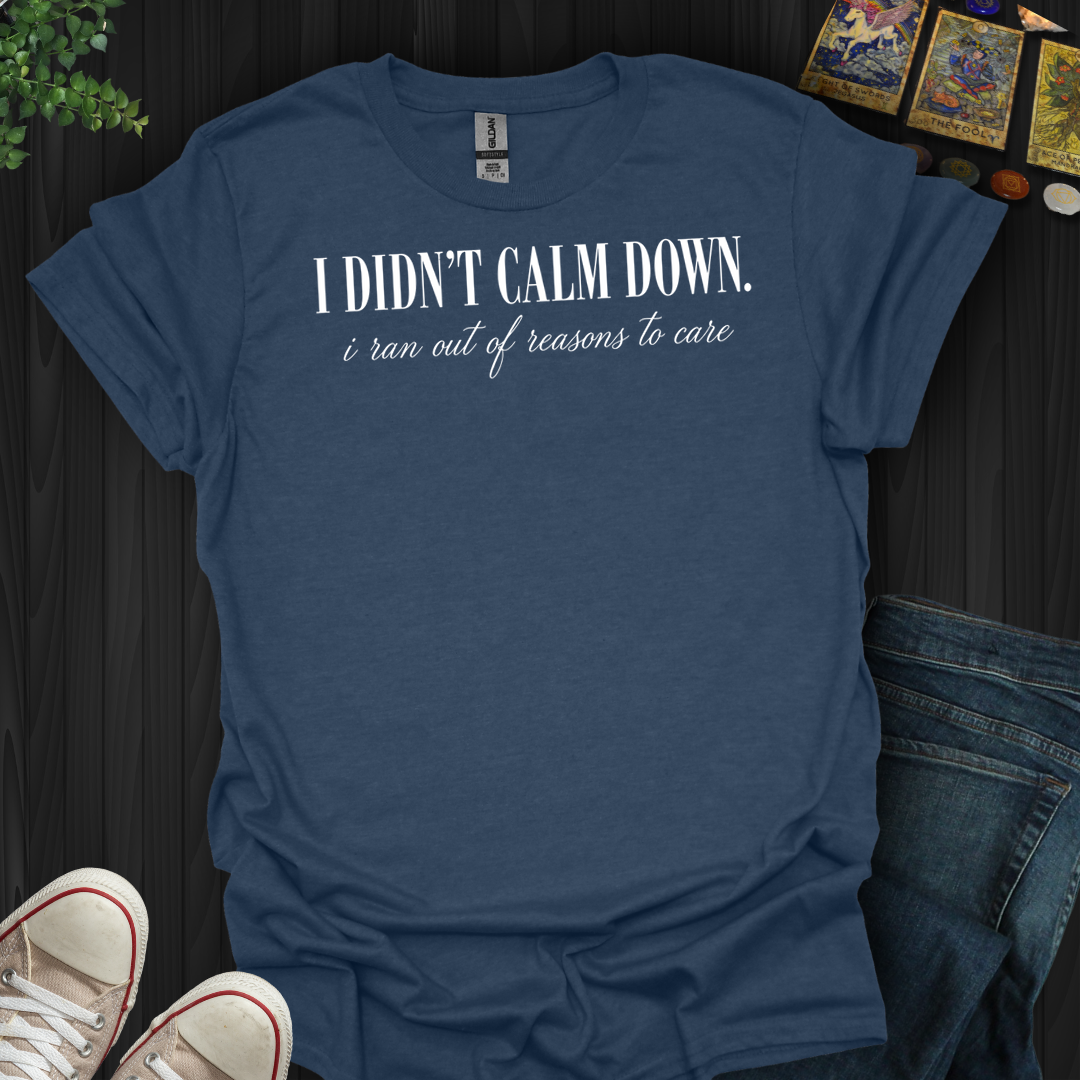 I Didn't Calm Down- T-Shirt