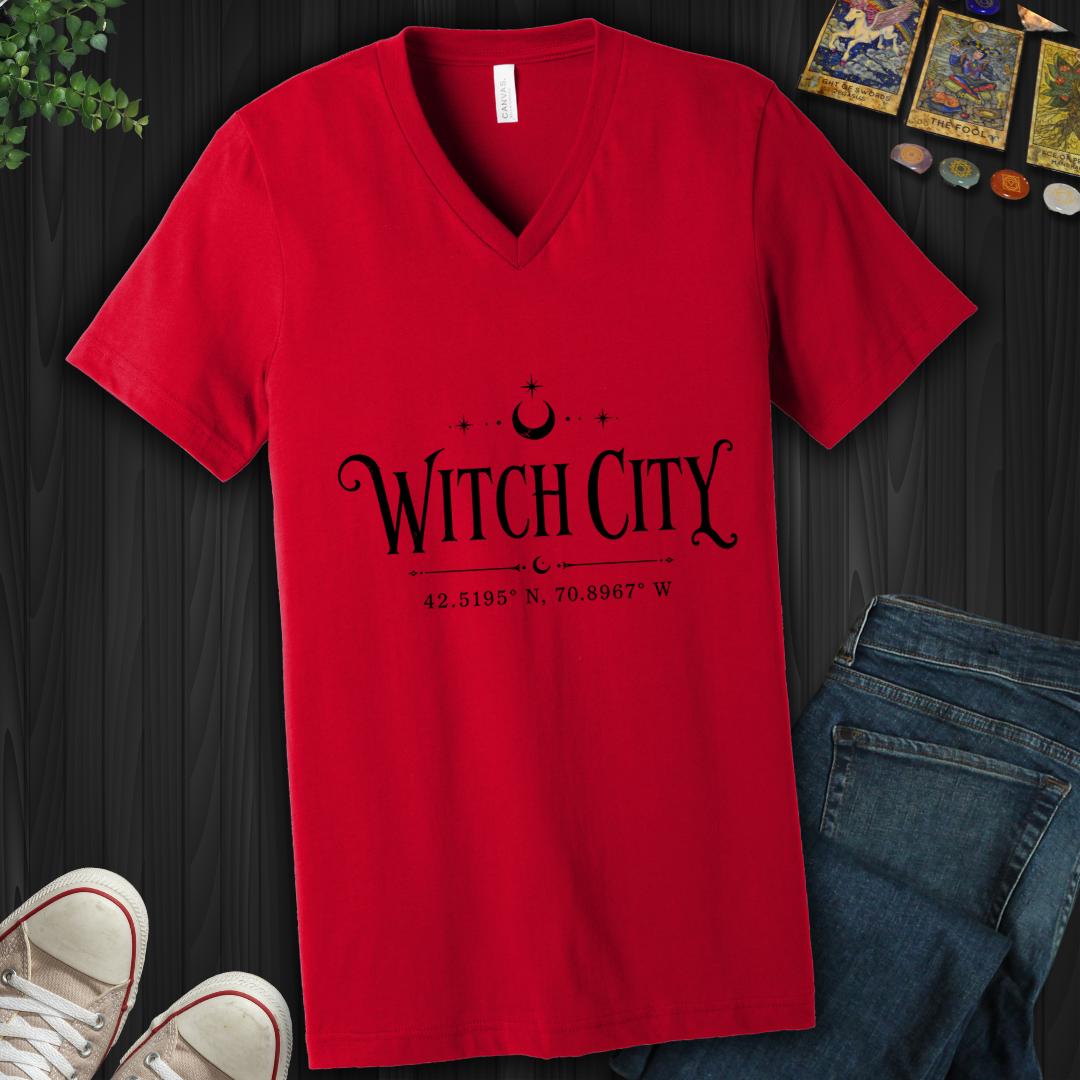 Witch City- V-Neck