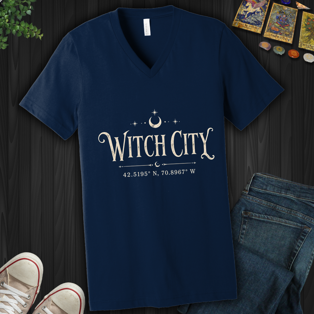 Witch City- V-Neck