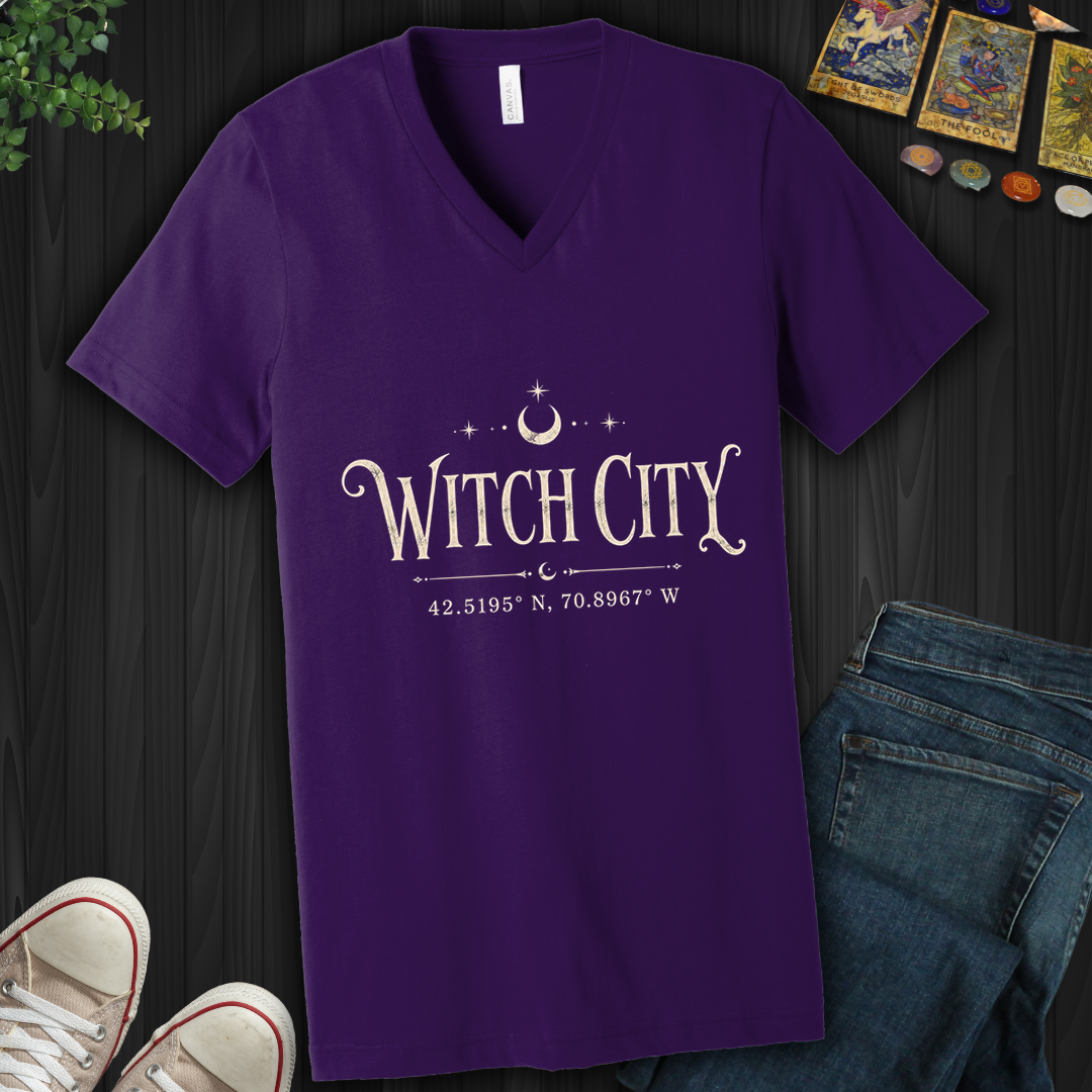 Witch City- V-Neck