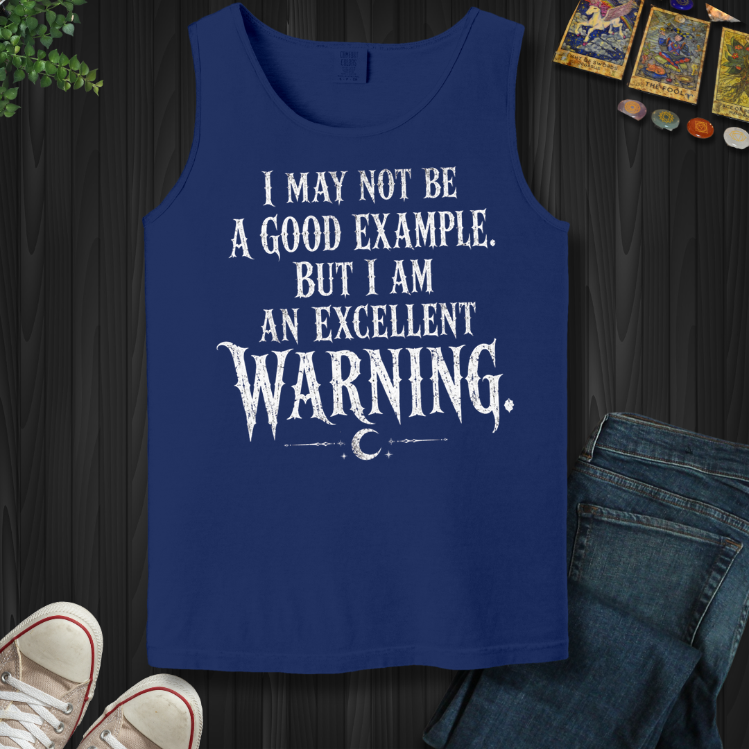 Excellent Warning- Tank Top
