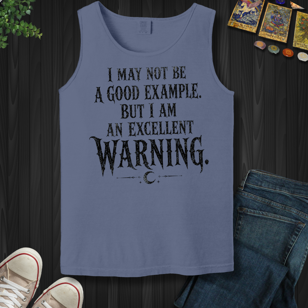 Excellent Warning- Tank Top