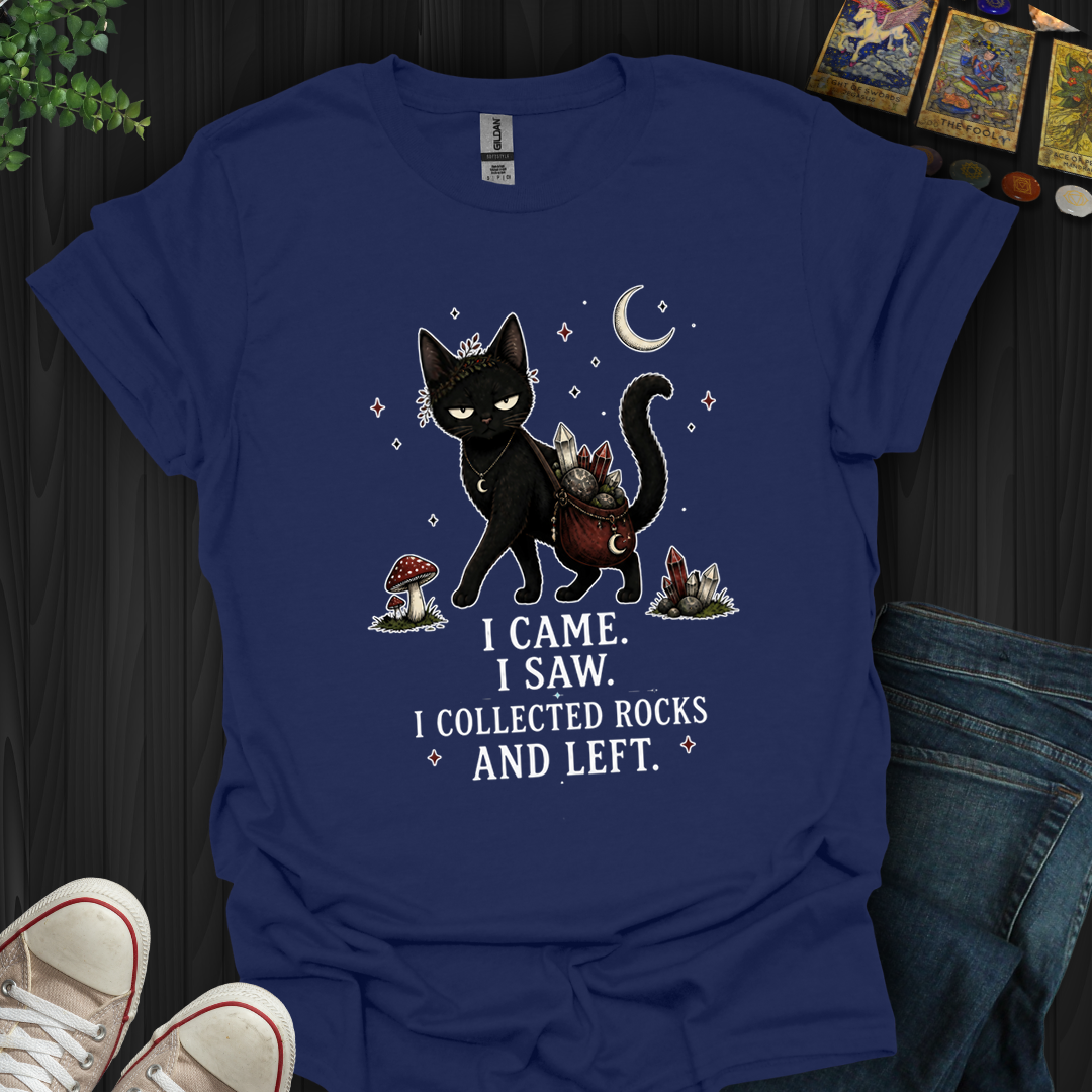 I Collected Rocks And Left- T-Shirt