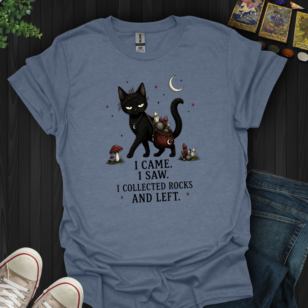 I Collected Rocks And Left- T-Shirt