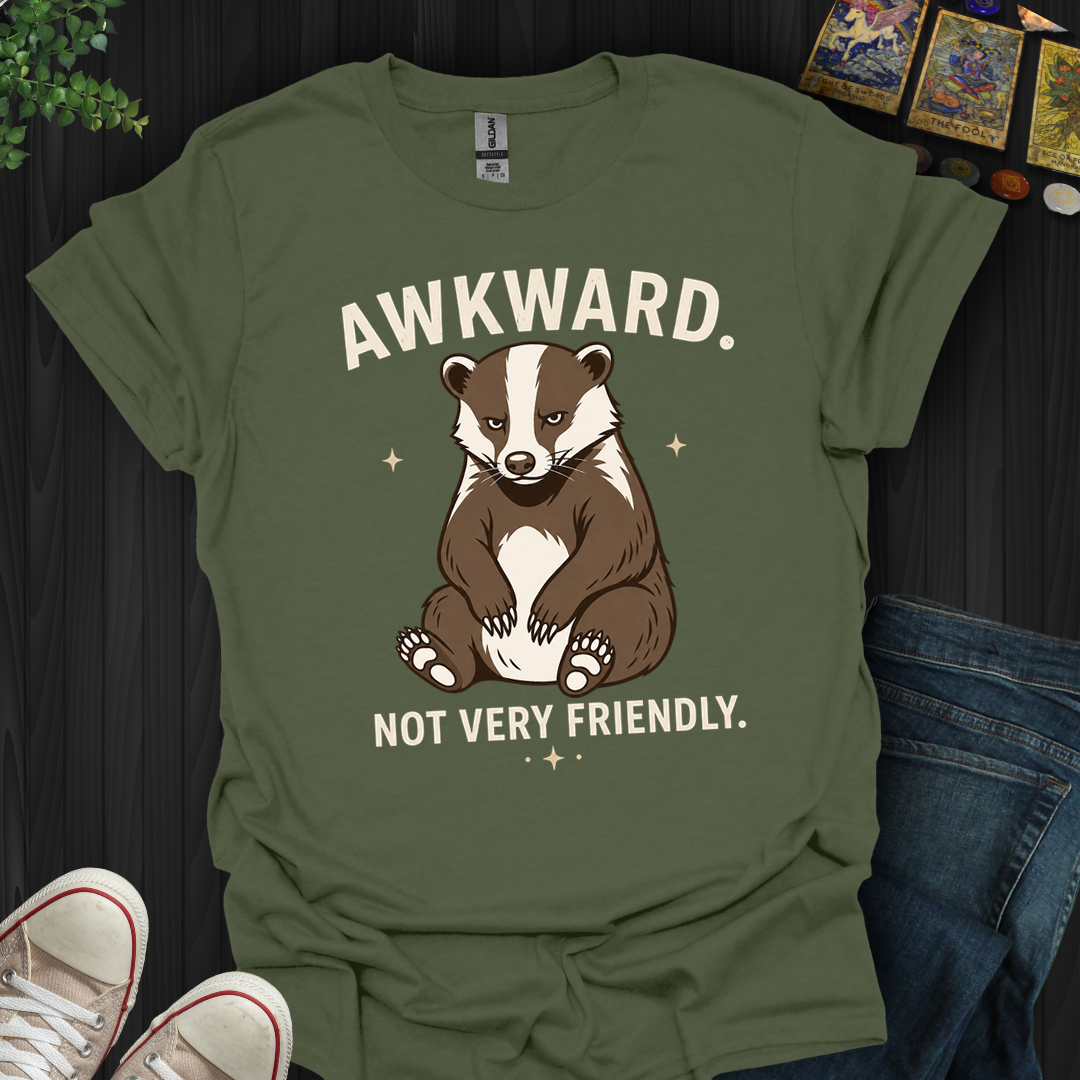 Not Very Friendly- T-Shirt