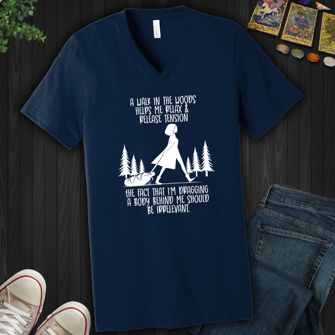 A Walk In The Woods- V-Neck