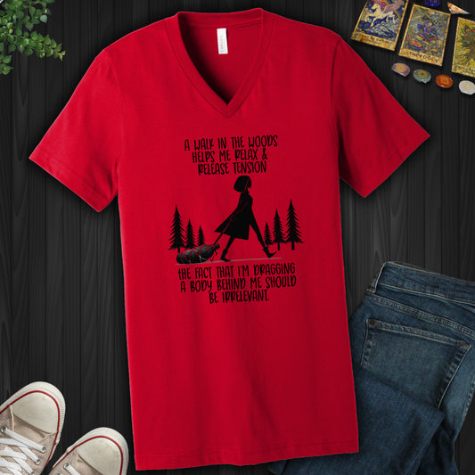 A Walk In The Woods- V-Neck