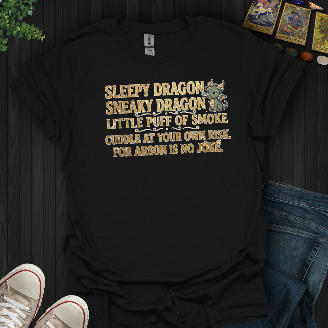 Sleepy Dragon- T-Shirt