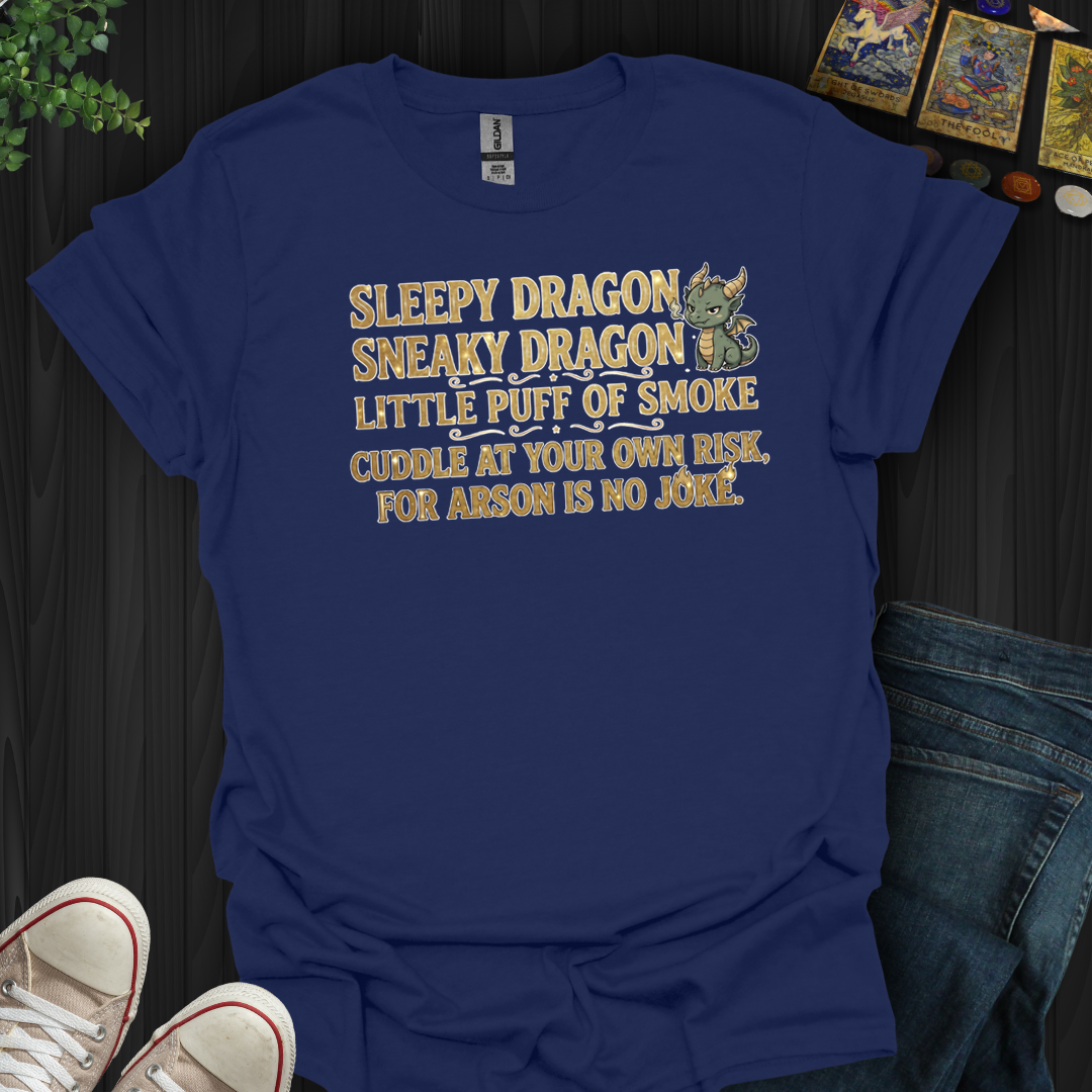 Sleepy Dragon- T-Shirt