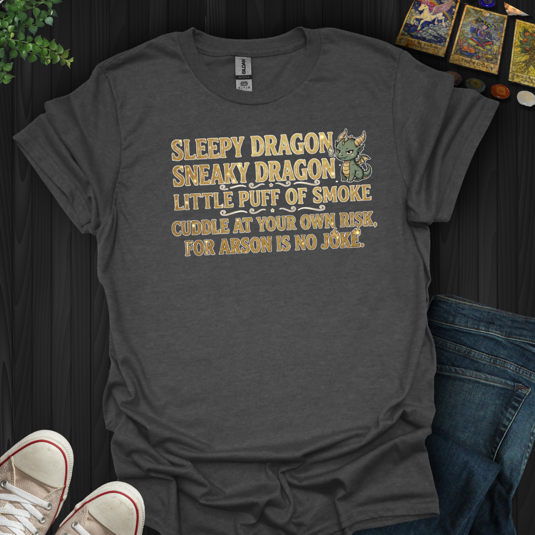 Sleepy Dragon- T-Shirt