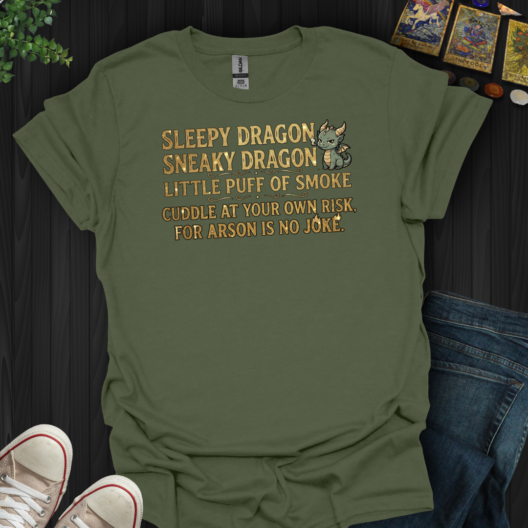 Sleepy Dragon- T-Shirt