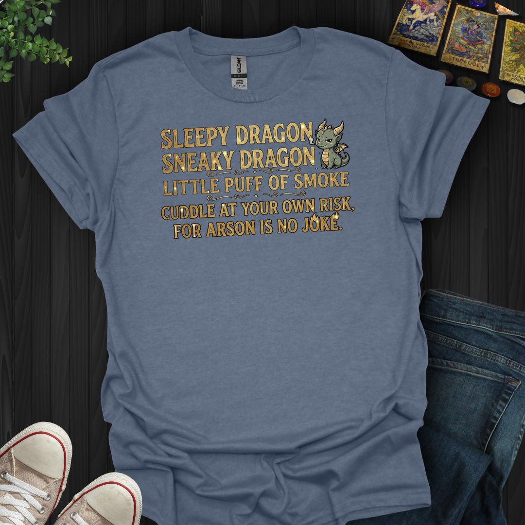 Sleepy Dragon- T-Shirt