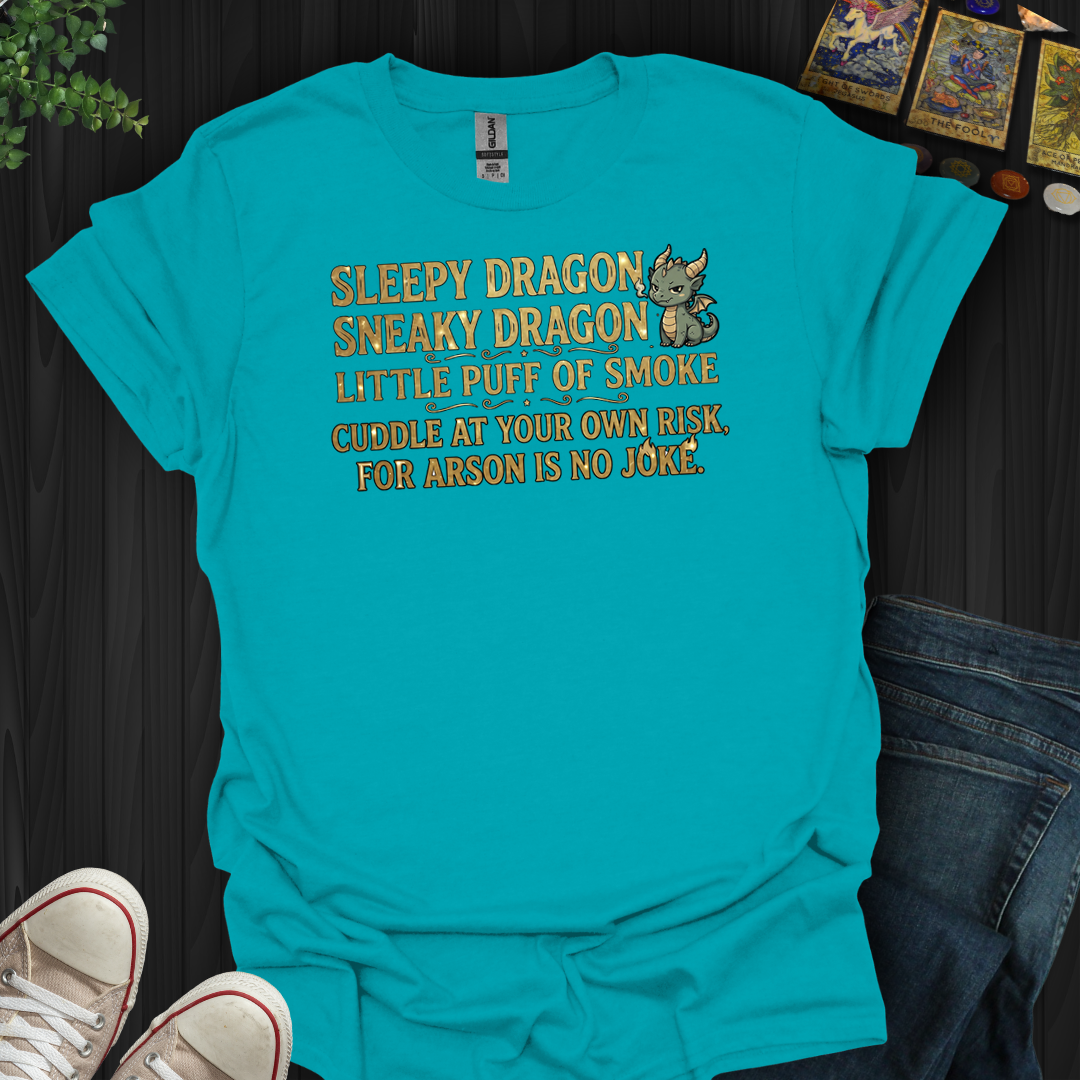 Sleepy Dragon- T-Shirt