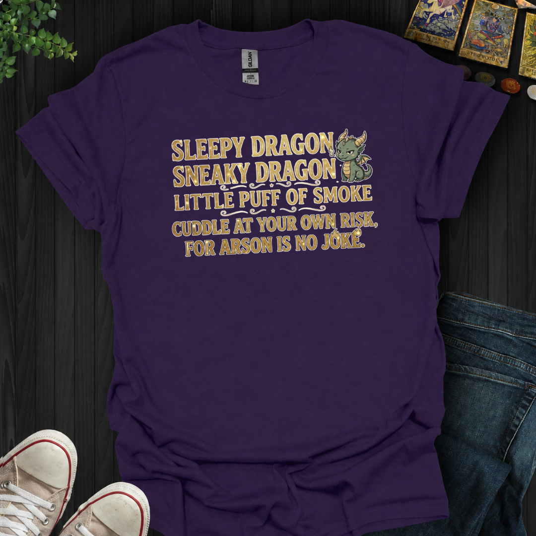 Sleepy Dragon- T-Shirt