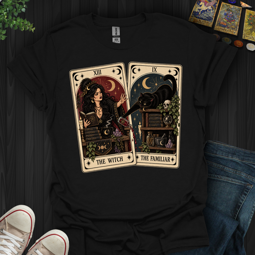 Naughty Familiar- T-Shirt