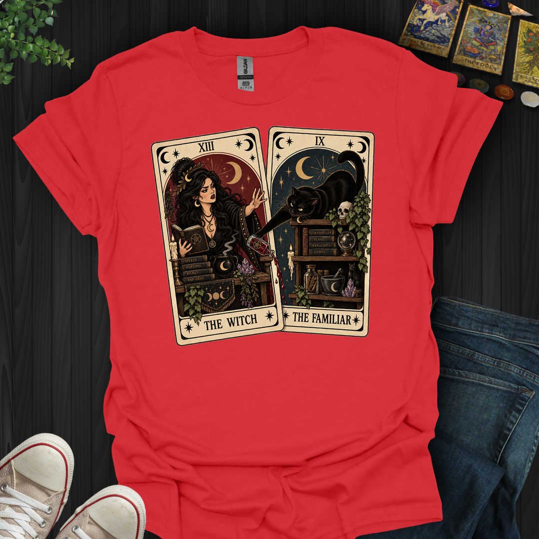 Naughty Familiar- T-Shirt