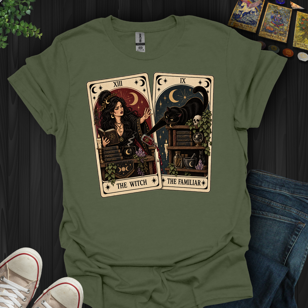 Naughty Familiar- T-Shirt