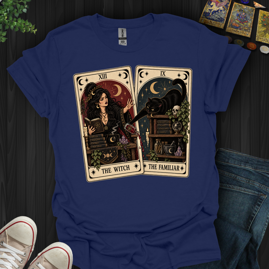 Naughty Familiar- T-Shirt