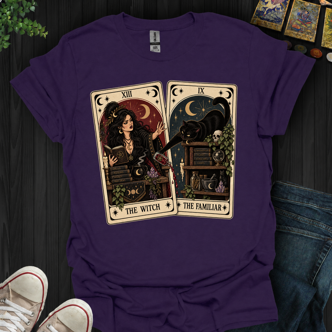 Naughty Familiar- T-Shirt
