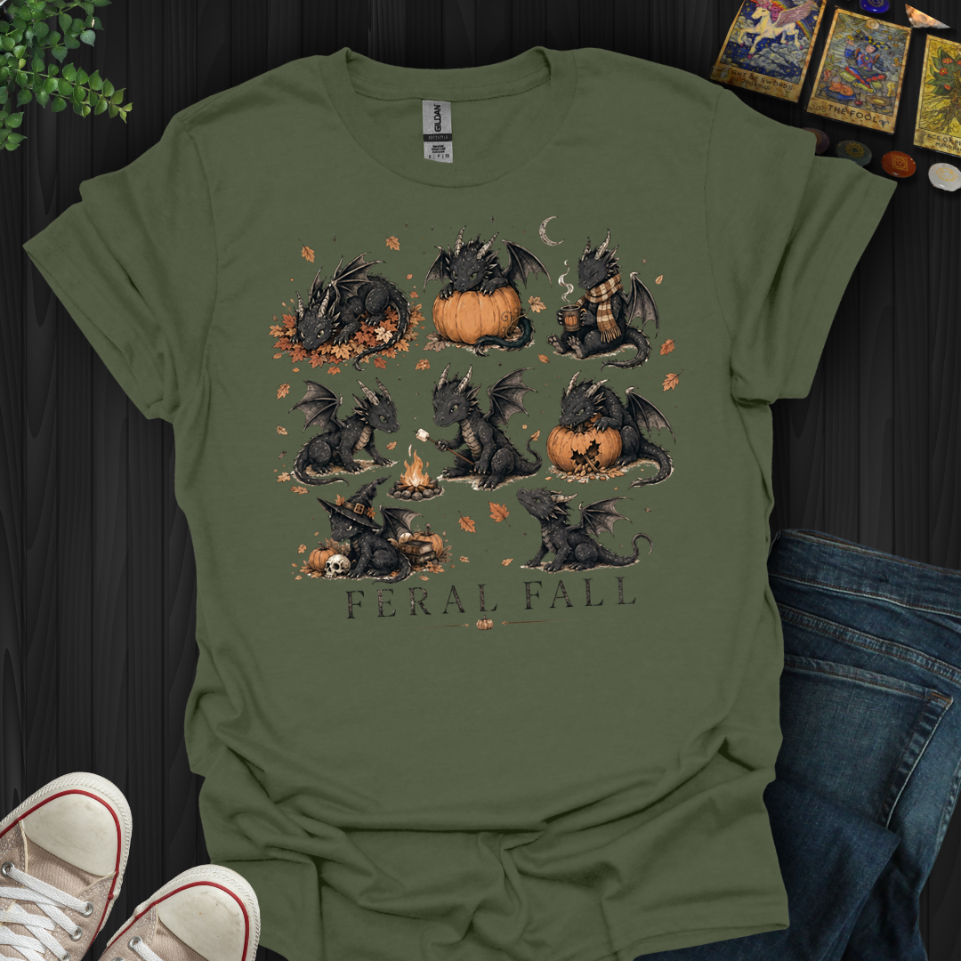Feral Fall Dragons- T-Shirt
