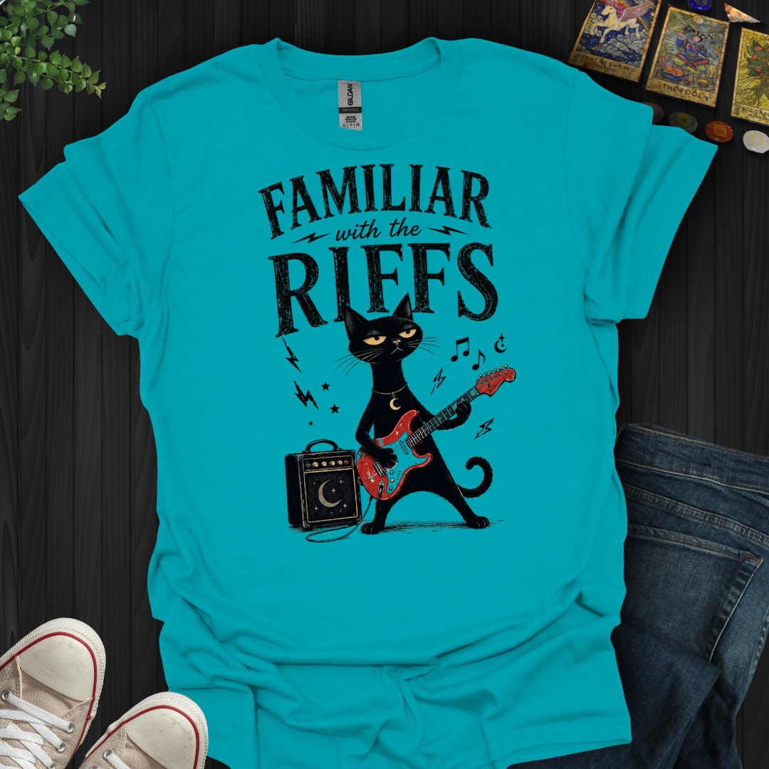 Familiar With Riffs- T-Shirt