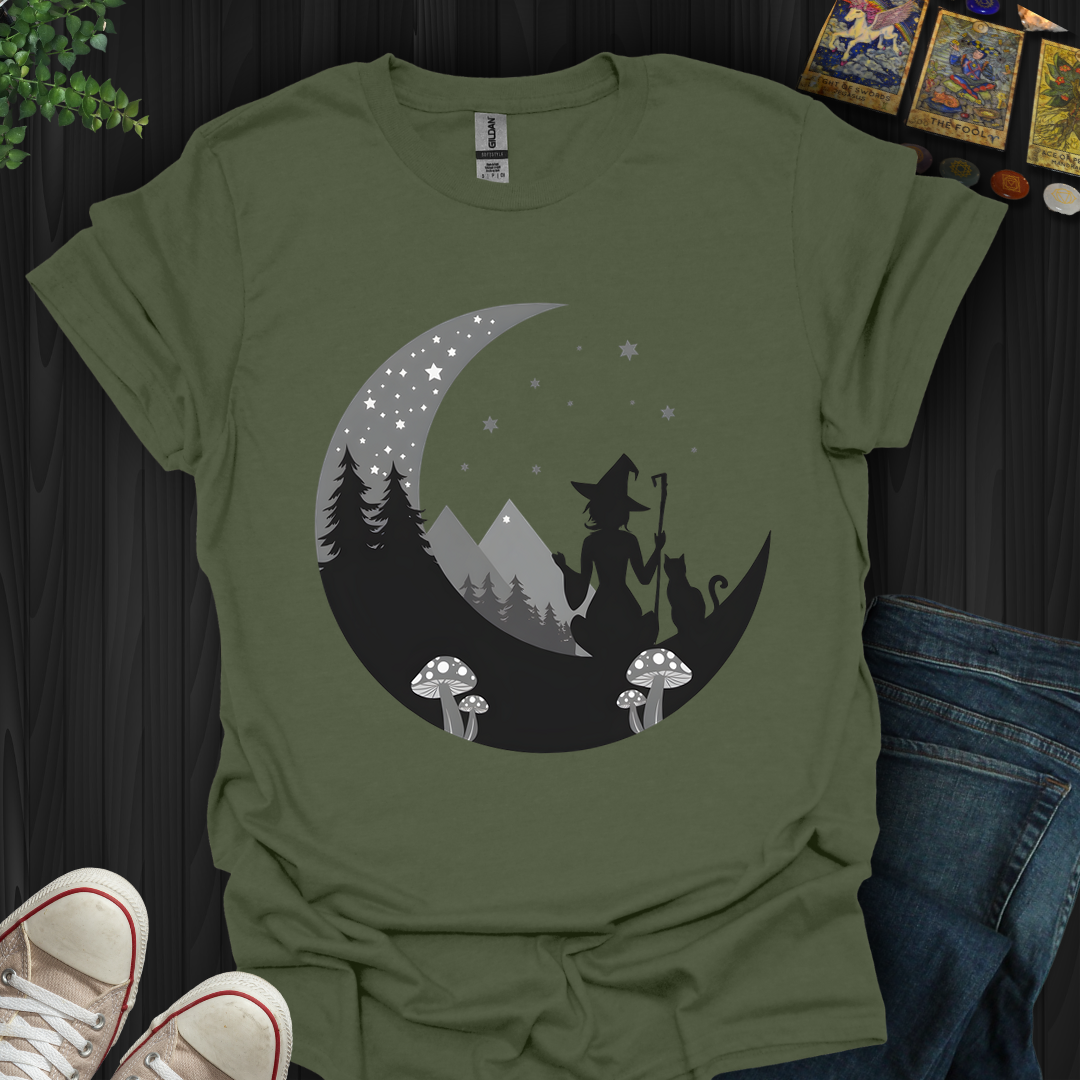 Moonlit Witch- T-Shirt
