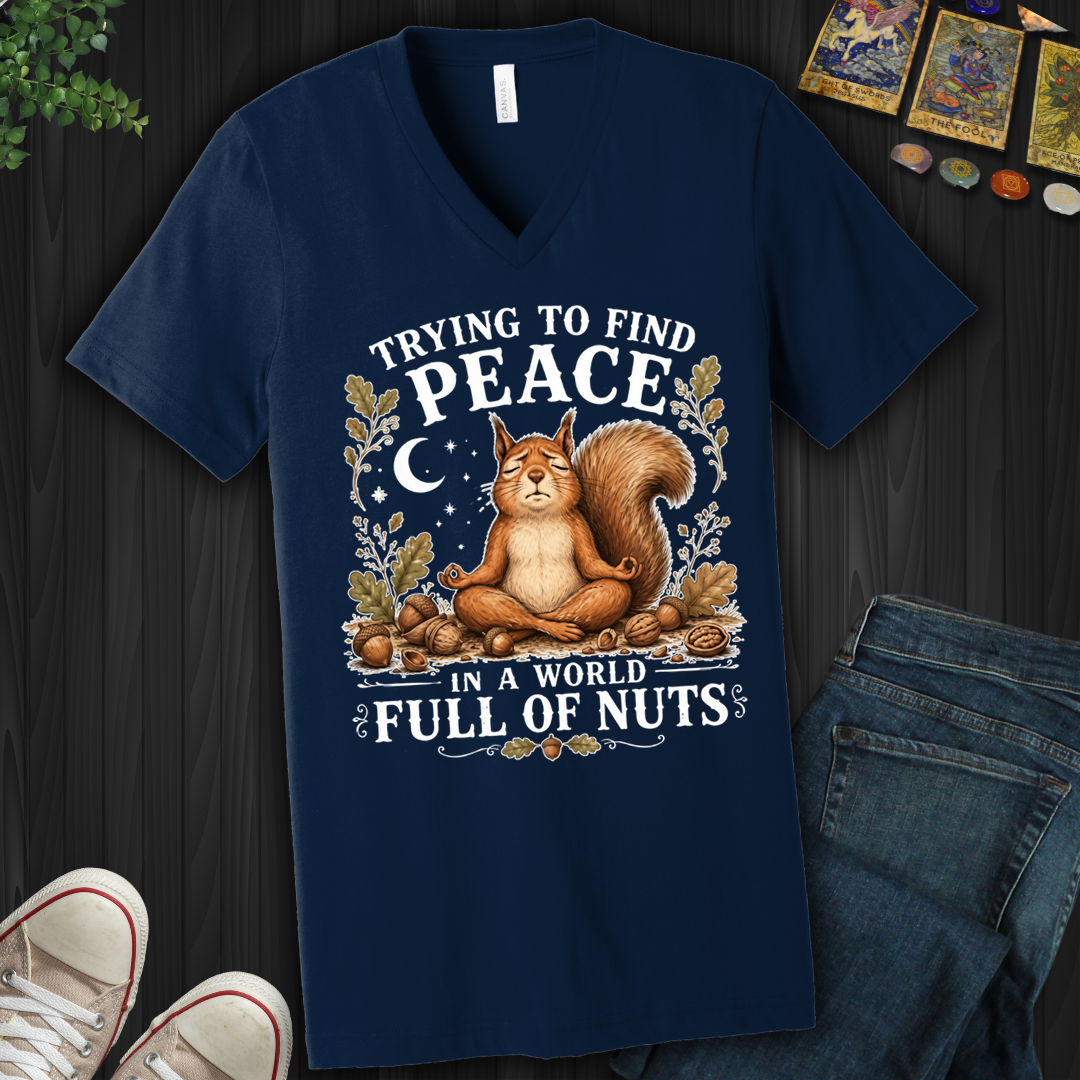 Trying To Find Peace- V-Neck